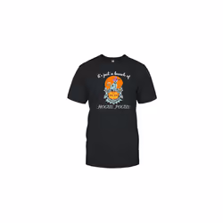 Black Cat Moon Halloween Costume Bunch Of Hocus Pocus T-Shirt - XXL