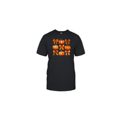 Pumpkin Coquette Halloween , Halloween Party Coquette Bow Halloween Apparel T-Shirt - XXL