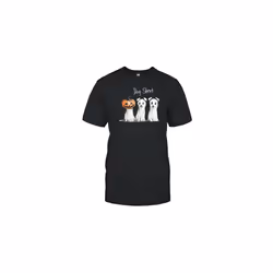 Three Dog Sheet Funny Halloween , Halloween Ghost Dog T-Shirt - M
