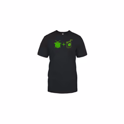 Beetles halloween movie horror costume juices T-Shirt - L