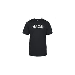 Ghost Black Cats Halloween Spooky Season Cat Lover Halloween T-Shirt - L