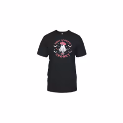 Pink Western Halloween Cowboy Ghost Boot Scootin Spooky T-Shirt - XXL
