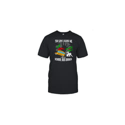 You Can't Scare Me . I'm A School Bus Driver  Halloween Style 21 T-Shirt - M