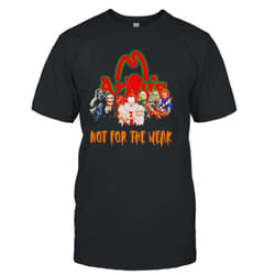 Horror Movie Characters Arby's Not For The Weak Halloween 2023 T-shirt - L