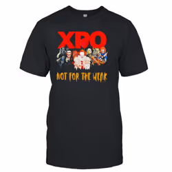 Horror Movie Characters Xpo Not For The Weak Halloween 2023 T-shirt - L