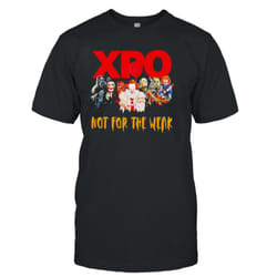 Horror Movie Characters Xpo Not For The Weak Halloween 2023 T-shirt - XL