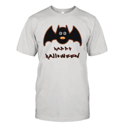 Happy Halloween batman shirt - S