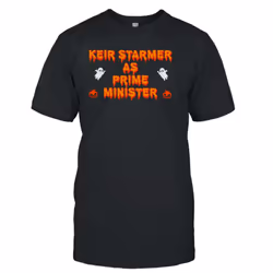 Ghost Keir Starmer as prime minister pumpkin Halloween shirt - XXXL
