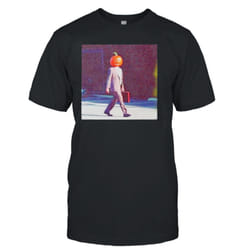 Pumpkin head Halloween funny shirt - M