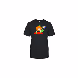 Pumpkin Player Volleyball T-Shirt - XL