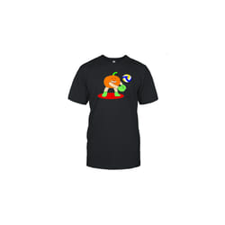 Pumpkin Player Volleyball T-Shirt - XXXL