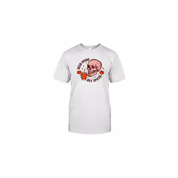 Dead Inside But Spiced Skull Halloween T-Shirt - M