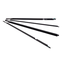 4 Window Door Belt Weatherstrip ABS For Toyota Land Cruiser Prado 120 Series