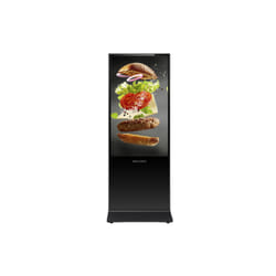 Hikvision DS-D6055UL-B/S Signage Display 138.7 cm (54.6") LED Wi-Fi 500 cd/m² 4K Ultra HD Black Built-in processor Android 8.1