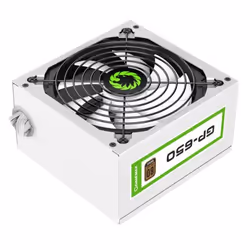 GAMEMAX GP650 White 650W 80 Plus Bronze Wired Power Supply - GP-650-WH