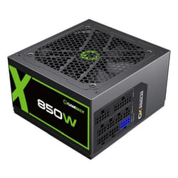 GAMEMAX GX850W Modular 80 Plus Gold Black Power Supply with 120mm FDB