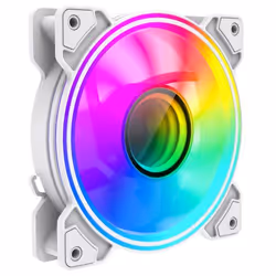 GAMEMAX Infinity 120mm ARGB Dual-Ring White Fan