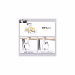 Headphone Stand Holder with 360 Swivel Headset Hanger Adjustable Springed Clamp Desktop Headphone Hanger Earphone Clip Gaming Headset Holder Hook set