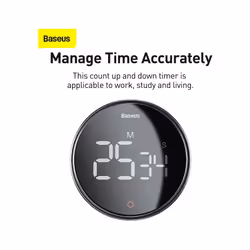 Baseus Home Heyo Pro LED Countdown Timer Dark Grey Stylish & Versatile