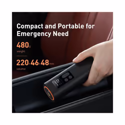 Baseus Mini Tyre Inflator Air Compressor, 150PSI Air Pump, Digital Display - Additional view 4