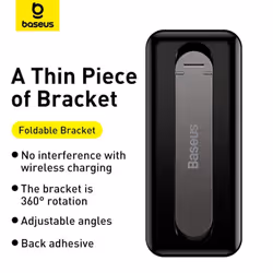 Baseus 360 Foldable Mobile Phone Holder Stand - black