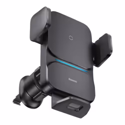 Baseus Wisdom Car Mount Wireless Charger, Mobile phone/Smartphone, Active holder, Car, Black