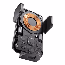 Baseus Wisdom Car Mount Wireless Charger Active holder Mobile phone/Smartphone Black - Additional view 4
