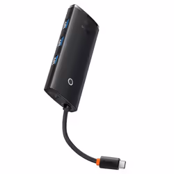 Baseus WKQX040001 interface hub USB Type-C Black