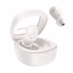 Baseus Bowie WM02, True Wireless Stereo (TWS), Calls/Music, 20 - 20000 Hz, Headset, White