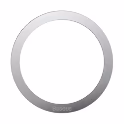 Baseus 2PCS Magnetic Metal Ring for iPhone 16 15 14 13 12 11 Pro Max Plus MagSafe Magnet for Samsung Xiaomi Wireless Charging ...