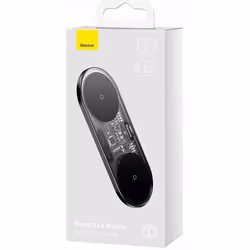 Baseus 2In1 20W Digital Led Display Headphones, Headset, Smartphone Black USB Wireless charging Indoor - Additional view 4