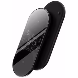Baseus 2In1 20W Digital Led Display Headphones, Headset, Smartphone Black USB Wireless charging Indoor - Additional view 5