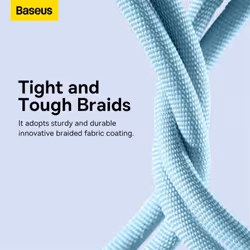 Baseus Crystal Shine Series Fast Charging Data Cable USB to iP 2.4A - 2m, Pink