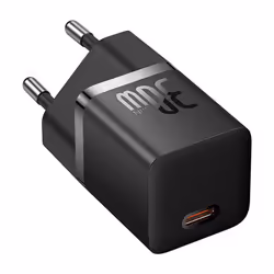 Baseus GaN5 30W Mini Universal Black AC Fast charging Indoor