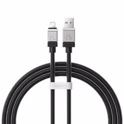 Baseus CoolPlay Series Fast Charging Cable USB to iP 2.4A - black, 1m