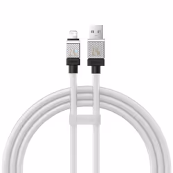 Baseus CoolPlay Series Fast Charging Cable USB to iP 2.4A - white, 1m