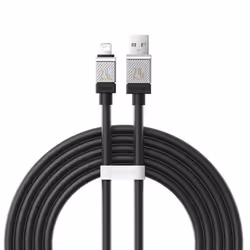 Baseus CoolPlay Series Fast Charging Cable USB to iP 2.4A - black, 2m