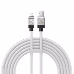 Baseus CoolPlay Series Fast Charging Cable USB to iP 2.4A - white, 2m