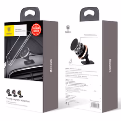 Baseus SUCX140012 holder Active holder Mobile phone/Smartphone Black, Silver