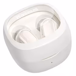 Baseus Bowie WM02, True Wireless Stereo (TWS), Calls/Music, 20 - 20000 Hz, 33 g, Headset, White