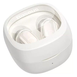 Baseus Bowie WM02 Headset True Wireless Stereo (TWS) In-ear Calls/Music Bluetooth White