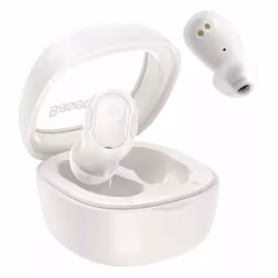 Baseus Bowie WM02 Headset True Wireless Stereo (TWS) In-ear Calls/Music Bluetooth White