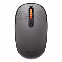Baseus Mouse Bluetooth Wireless Computer 1600DPI Silent Mouse with 2.4GHz USB Nano Receiver for PC MacBook Tablet Laptop - Gr ...