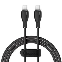Baseus Pudding Series Fast Charging Cable Type-C to Type-C 100W - 1.2m, Black