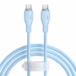 Baseus Pudding Series Fast Charging Cable Type-C to Type-C 100W - 1.2m, Blue