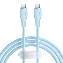 Baseus Pudding Series Fast Charging Cable Type-C to Type-C 100W - 1.2m, Blue
