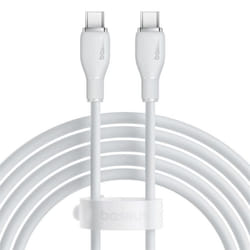 Baseus Pudding Series Fast Charging Cable Type-C to Type-C 100W - 2m, White