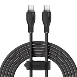 Baseus Pudding Series Fast Charging Cable Type-C to Type-C 100W - 2m, Black