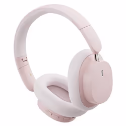 Baseus Bowie D05 Headset Wired & Wireless Head-band Calls/Music USB Type-C Bluetooth Pink