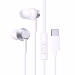 Baseus ENCOK CZ11 WİRED EARPHONES MOON WHİTE, Wired, Calls/Music/Sport/Everyday, Headset, White